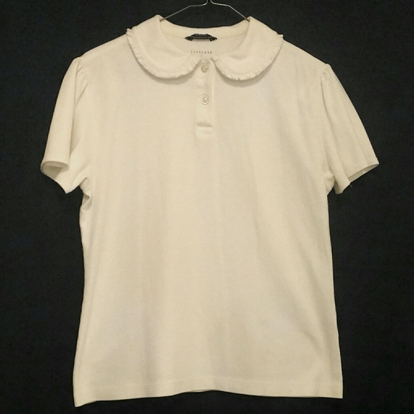 Land's End Two-button Blouse